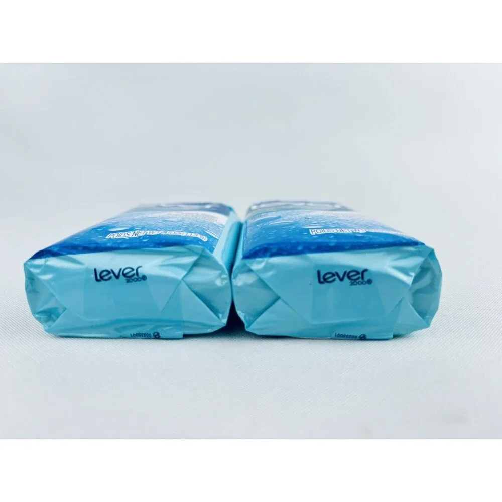 Lever 2000 Bar Soap‎ 4oz Original Scent Unilever Refreshing Clean Lot Of 2 Read